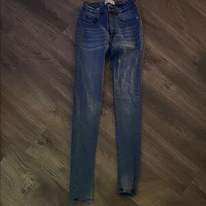 Sleek Blue Skinny Jeans for Women